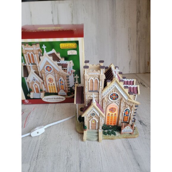 Lemax St Thomas Cathedral Church Village accessory access - Picture 1 of 6